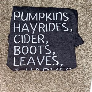 Fall themed shirt